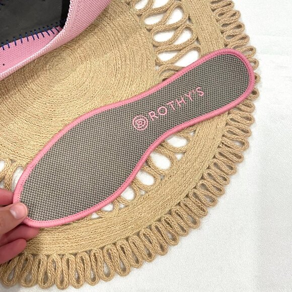 Rothy's The Round Pink Begonia Flat Size 9.5 - Picture 11 of 12